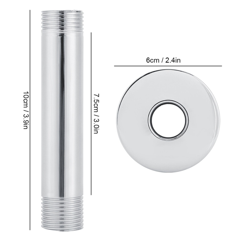 G1/2In Ceiling Mounted Stainless Steel Top Shower Arm Bathroom Shower Accessories 7901323891524