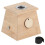 Single Hole Bamboo Moxibustion Box Moxa Roller Stick Holder Moxibuting Tool 2