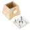 Single Hole Bamboo Moxibustion Box Moxa Roller Stick Holder Moxibuting Tool 8