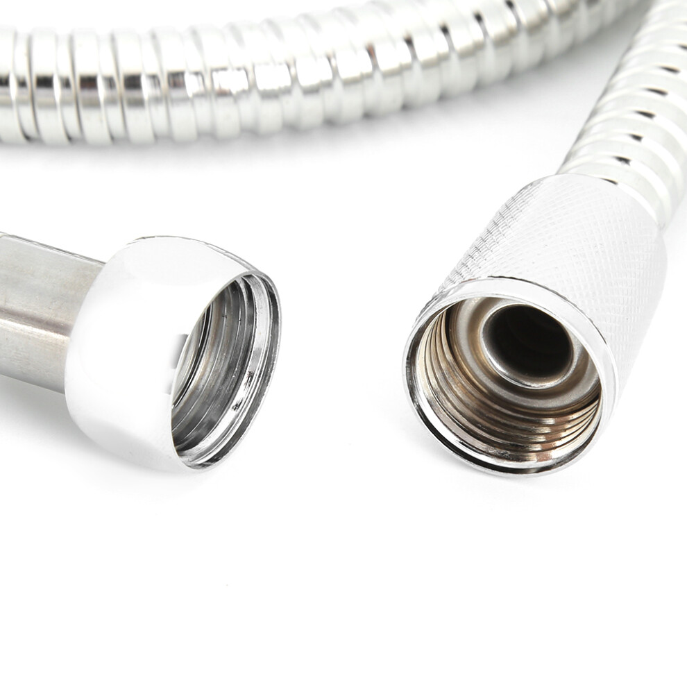 G1/2In Electroplating Hand Shower Set Handheld Shower Head Hose Bracket Kit Accessories 7691323893566