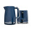 Cello Cello Aria Nocturn Blue 2 Slot Toaster & Kettle 1