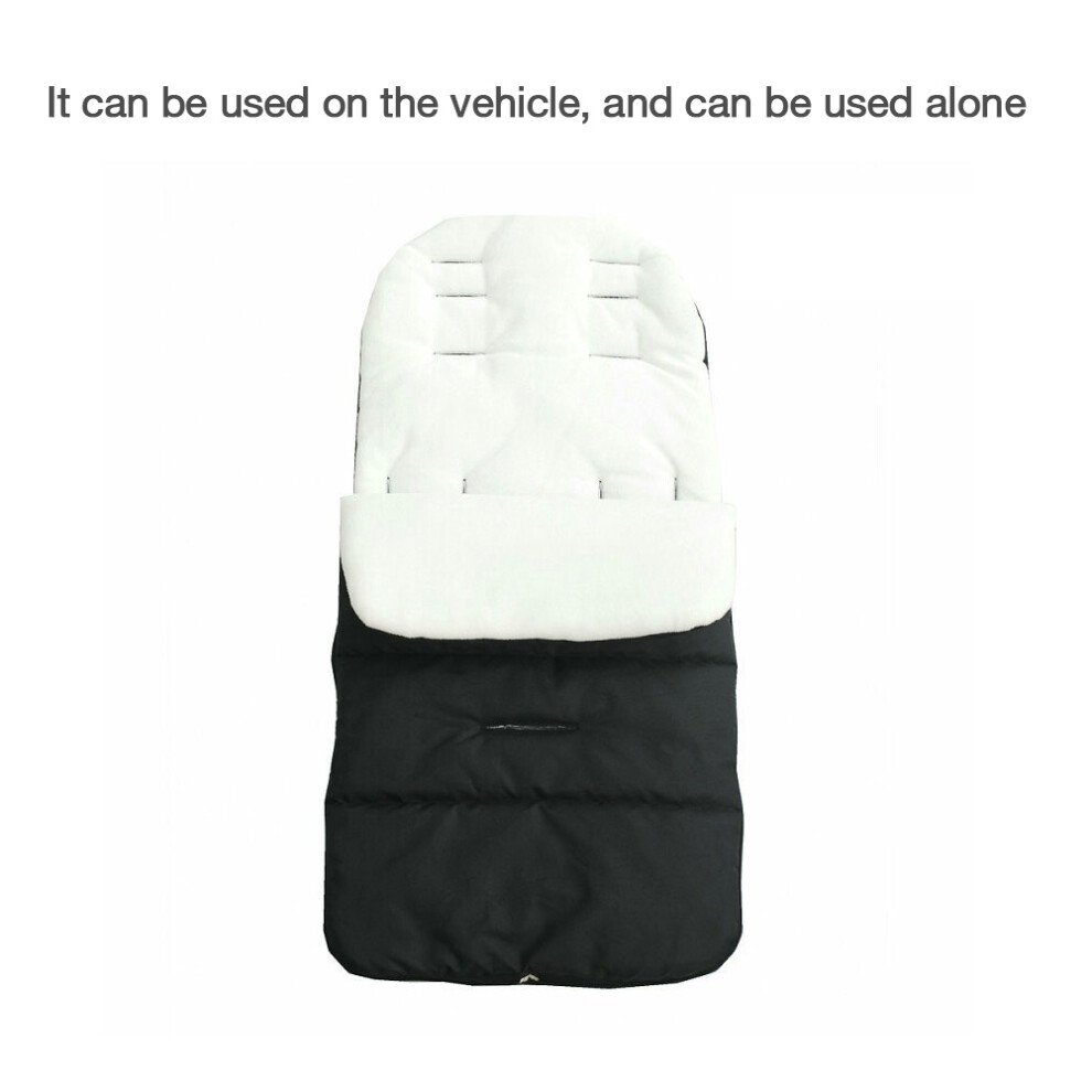 Universal Baby Stroller Pad Warm Foot Muff Multi Functional Newborn Cushion Mattress Winter Accessory
