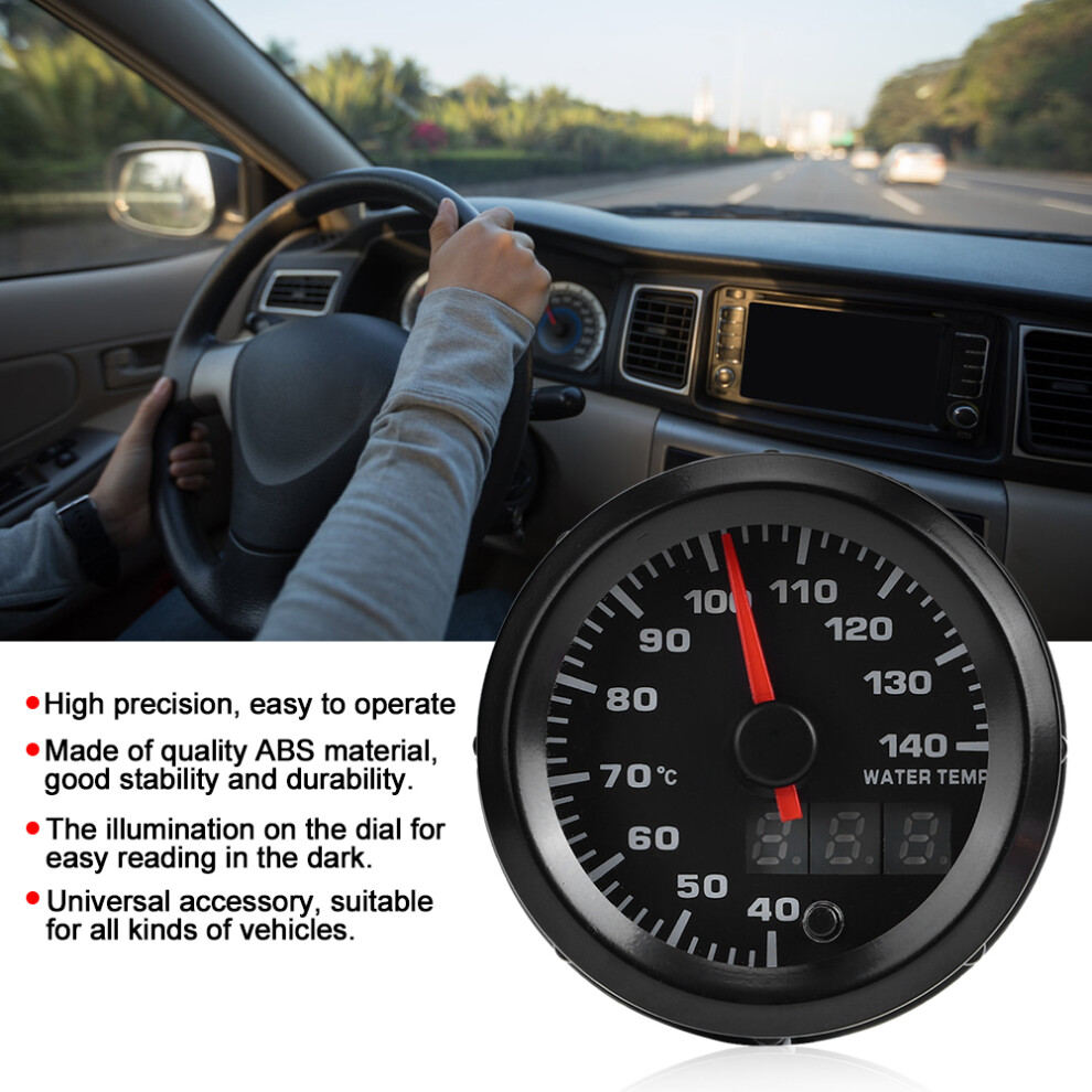 2In 52Mm Car Water Temperature Temp Gauge Meter Pointer Digital Display With Stepper Motor 4081323897917