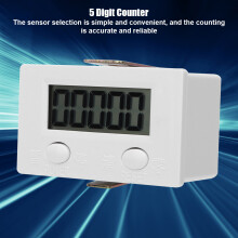 BERM Digital Counter BEM-5C 5 Digit 0~99999 LCD Display Electronic Tally Counter