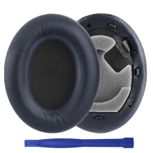 (midnight blue) Soft Protein Leather Memory Foam Ear Pads Cushions Replacement Earpads For Sony Wh-1000xm4 Wh1000xm4 Wh 1000 Xm4 Headphones