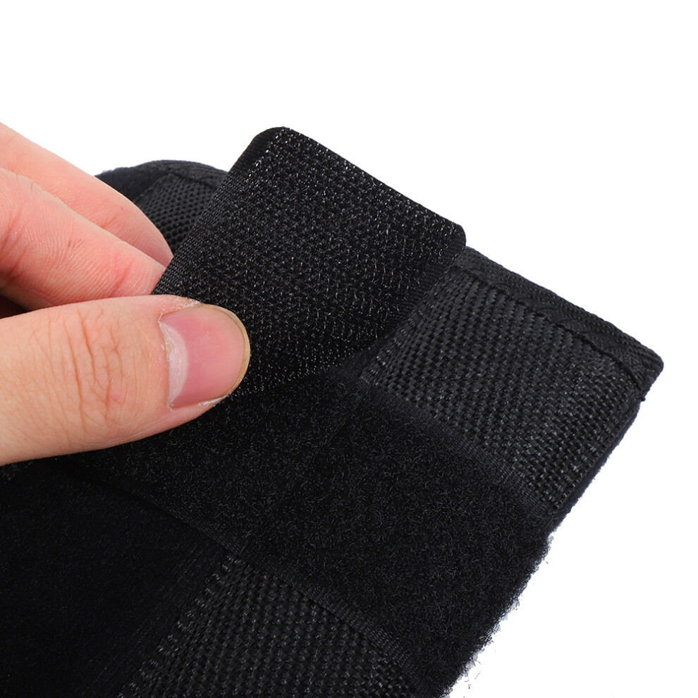 Forearm Fixing Band Arm Fracture Sprain Plywood Fixation Brace Rehabilitation Support BlackBlack S