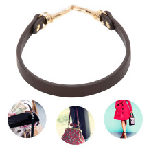 Leather DIY Handbag Strap Handmade Patchwork Parts 31CM for BD214-217 Tailor AccessoriesCoffee
