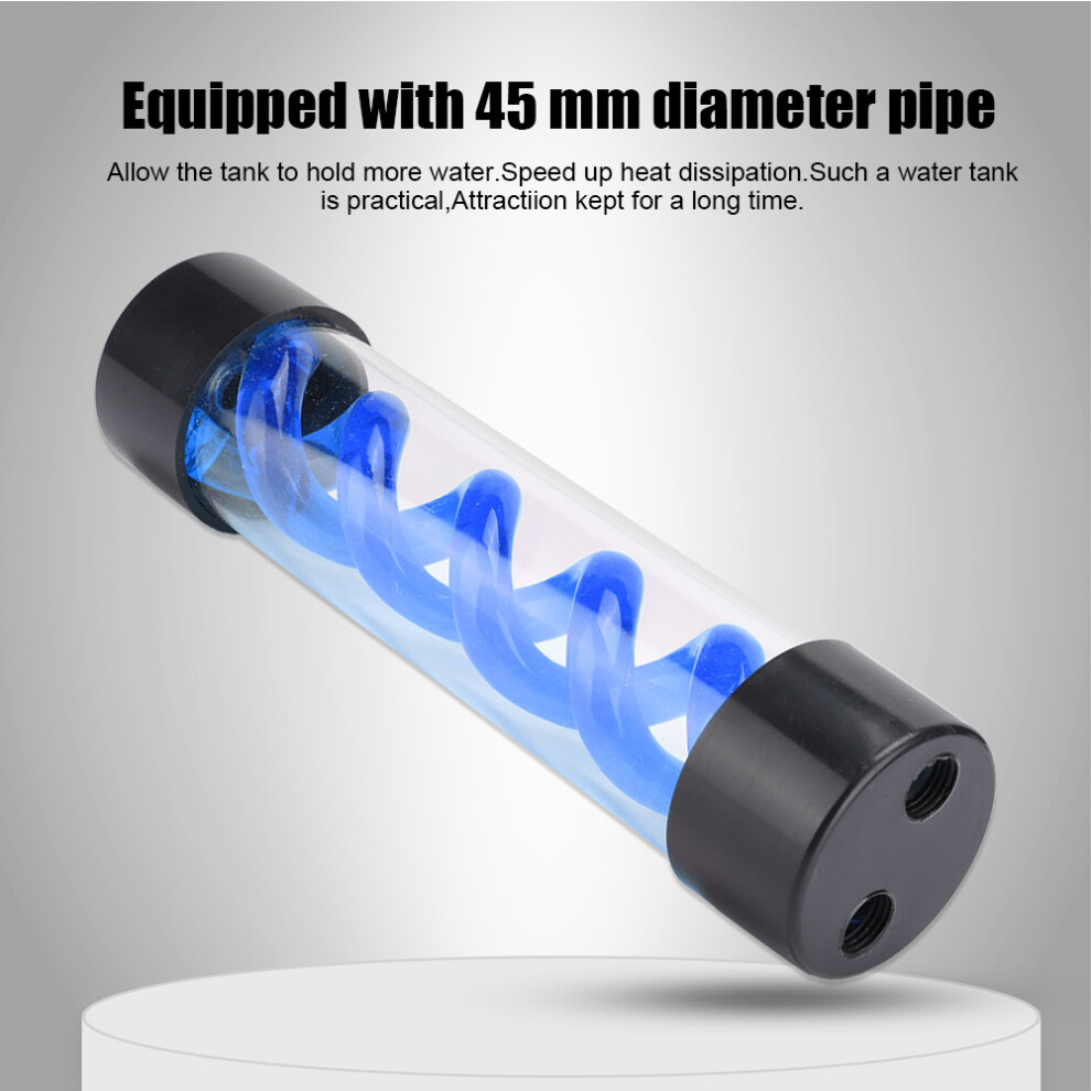 Water Tank 200Mm With G1/4 Thread For Pc Desktop Computer Cooler Accessoryblue 9421323905239