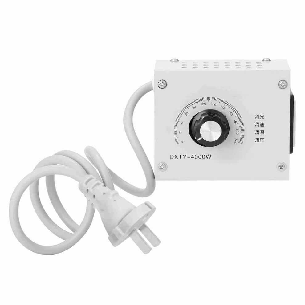 Light Compact Variable Voltage Regulator Portable Speed Temperature Voltage Adjuatable Dimmer