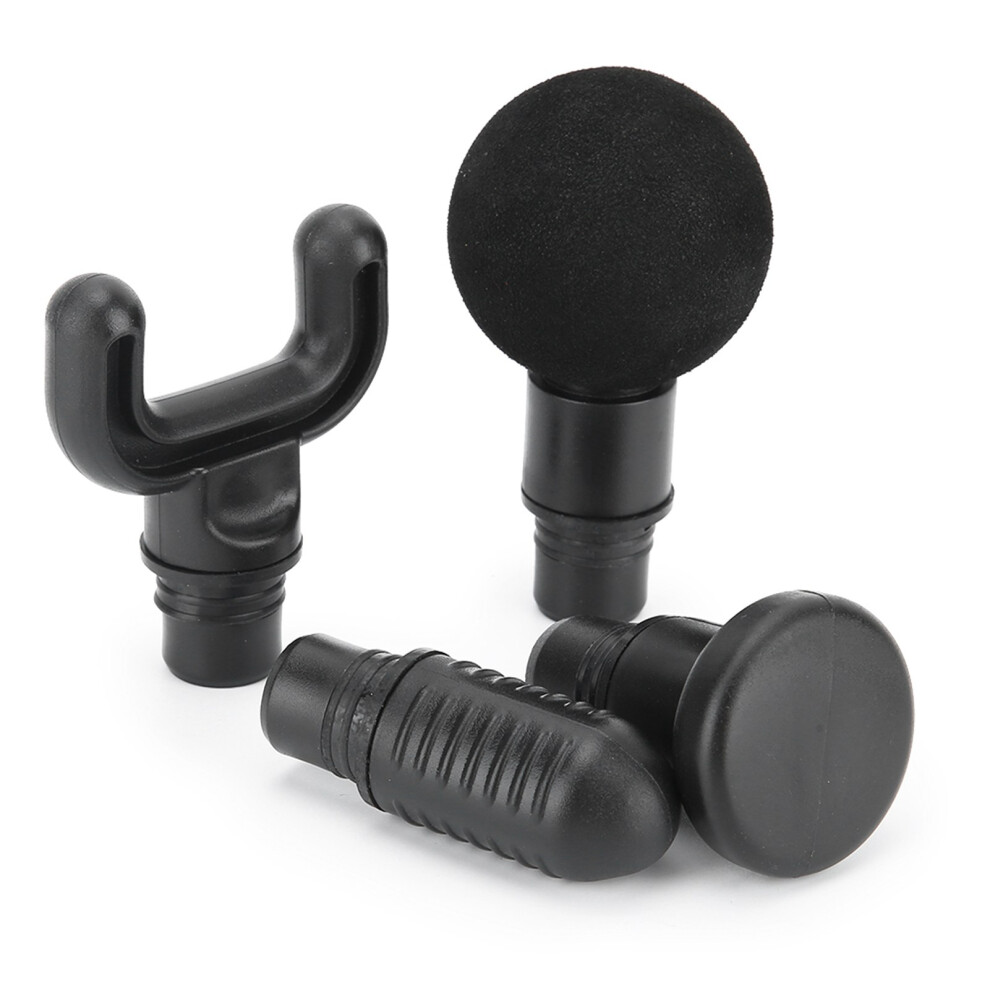 4pcs 19mm Caliber Body Relaxation Fascia Massager Gun Replacement Head Massage Head Set