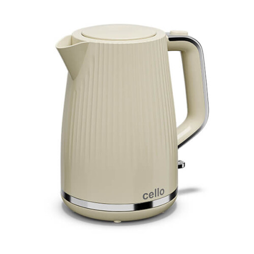 Cello Cello Aria Vanilla Cream 2 Slot Toaster & Kettle 2