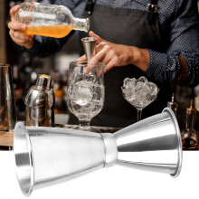 Stainless Steel Cocktail Jigger Double Head Measuring Cup Ounce Alcohol Measuring Cup Bar Shaker Tool35ml/20ml