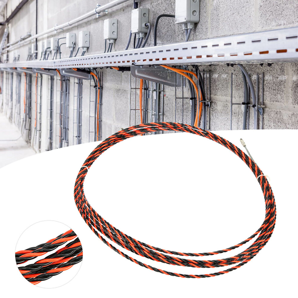 Electrical Wire Threader Electrician Threading Device With 2 Cable Fasteners30m 9481323907442