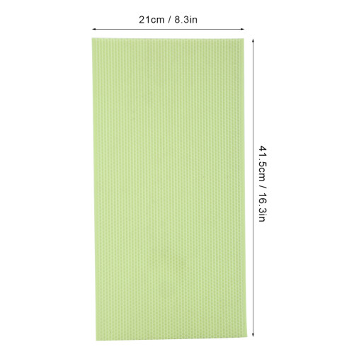 10 Stück grüne Plastik-Bienenschleuderdach Honigmatten 41,5x21cm 2