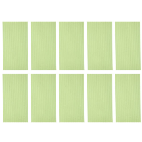 10 Stück grüne Plastik-Bienenschleuderdach Honigmatten 41,5x21cm 1
