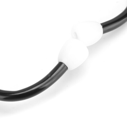 Professional Single Head Stethoscope Aluminium Alloy Heart Lung Detection EchoscopeBlack 2