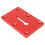 Woodworking Table Fixture Locking Pliers Mounted Plate Fixing ToolRed 4