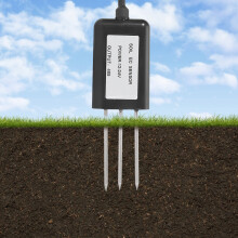 RS485 Waterproof Soil Salinity EC FC Sensor Transmitter Soil Conductivity Detector Tester