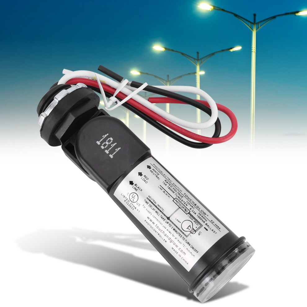 50/60Hz Light Sensor Control Automatic On/Off Photoelectric Switch For Lighting Fixtures220v Ac 9451323908121