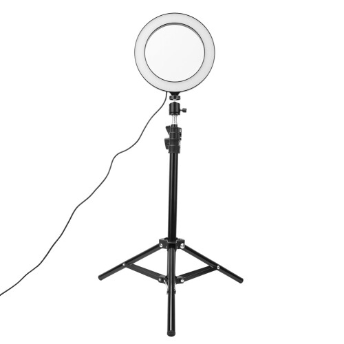 Dimmbares LED-Ringlicht 20cm 1