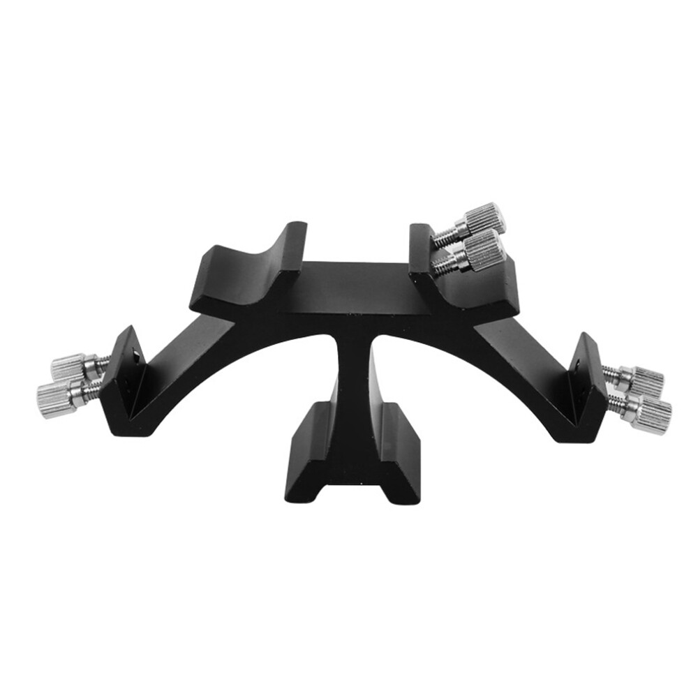 Multifunction Fixed Three Slot Deluxe Finder Scope Dovetail Mounting Bracket Base Astronomical Telescope Finderscope Three-Eye Finder Mirro 4621323910201