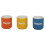 URBN-CHEF (Large) 6 Pc Multi Colours Mini Porcelain Ceramic Espresso Coffee Mugs Gift Set 3