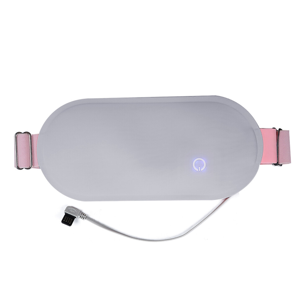 Graphene Far Infrared Heating Waist Belt USB Electric Heating Waist Belt Waist Pain ReliefGray