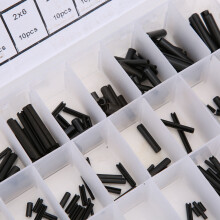 Stahldurchgangsstifte 240 Stück, elastisch, zylindrisch, 1,5-5 mm, für Maschinenausrichtung