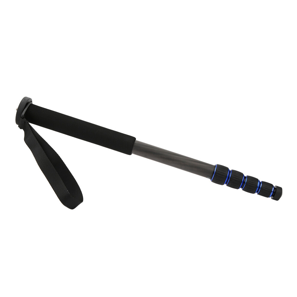 C-222 Carbon Fiber Portable Outdoor Telescopic Monopod Tripod Mountaineering Cane For Dslr Camera 8411323914356