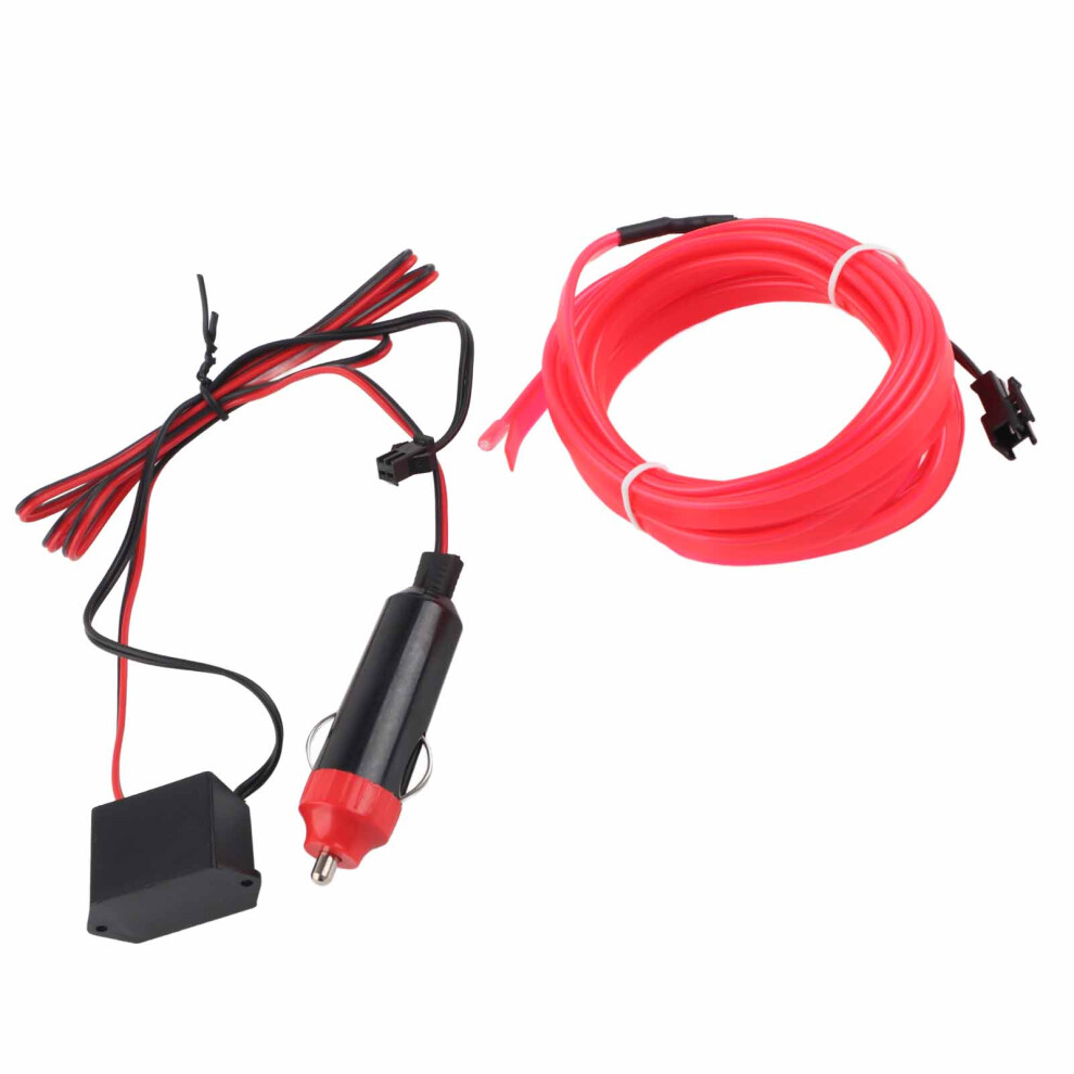 Car Decorative Strip Interior Ing Auto Led El Cold Lamp Modification Partspink Light 7661323916145