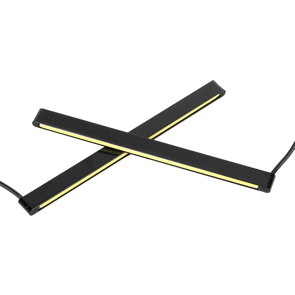 Waterproof Cob Daytime Running High Brightness Led Drl Car Modification Lamp16cm Light/White 6911323916036