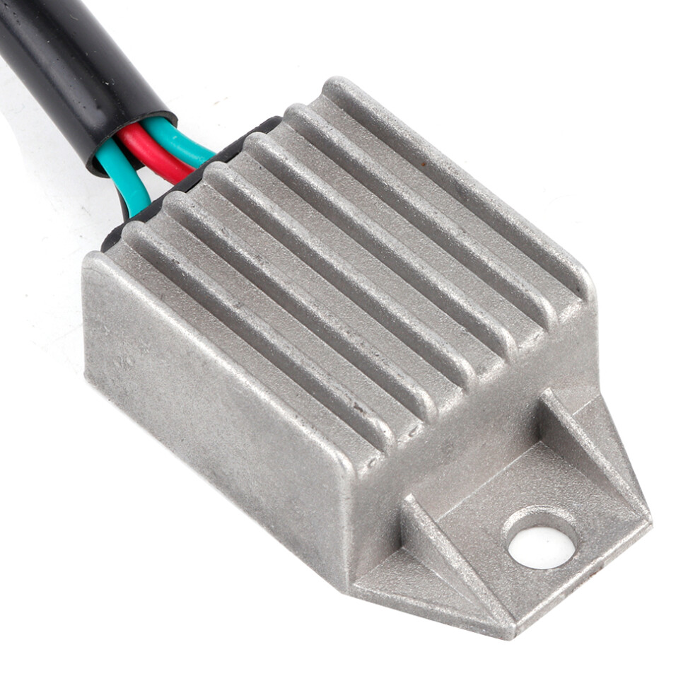 Aluminium Alloy Voltage Regulator Rectifier For 2 Stroke 15Hp Outboard Motor Silver 7691323917200