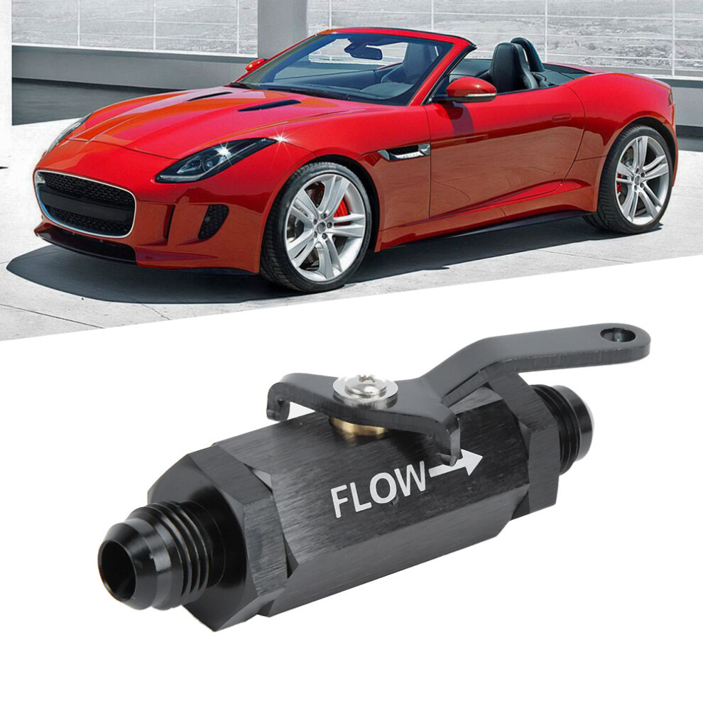 Car Shut Off Check Valve Cnc Y972 -6An For An6 Fuel Pipeblack 4121323919827