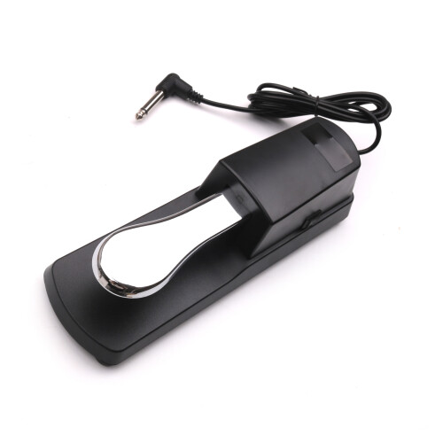 Piano Sustain-Pedal für elektronisches Keyboard, 1,5 m Kabel, Silber oder Gold 2