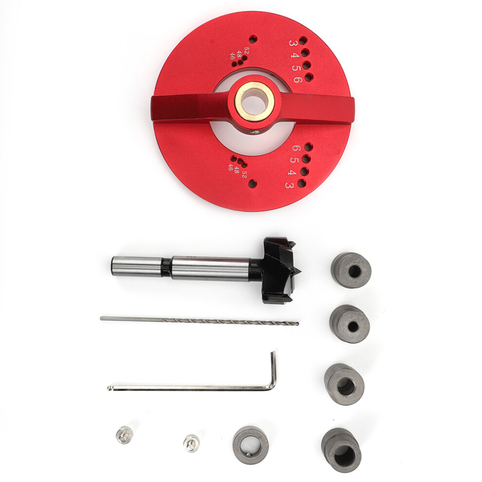 Woodworking Self Centering Vertical Doweling Jig Drill Guide Hole Punch Locator Carpentry Tool 35Mm 7631323921548