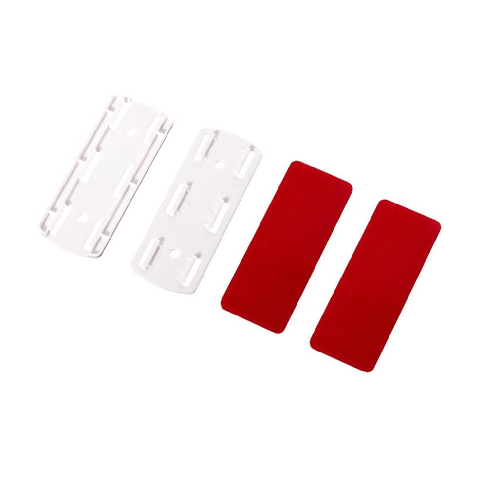 Self Adhesive Power Strip Fixator Socket Holder Mount Punch-Free Wall-Mounted Desktop Socket Fixer Organizer 8781323921730