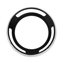 2 pcs Aluminum Alloy 43mm Silver Camera Metal Lens Hood Replacement for Leica