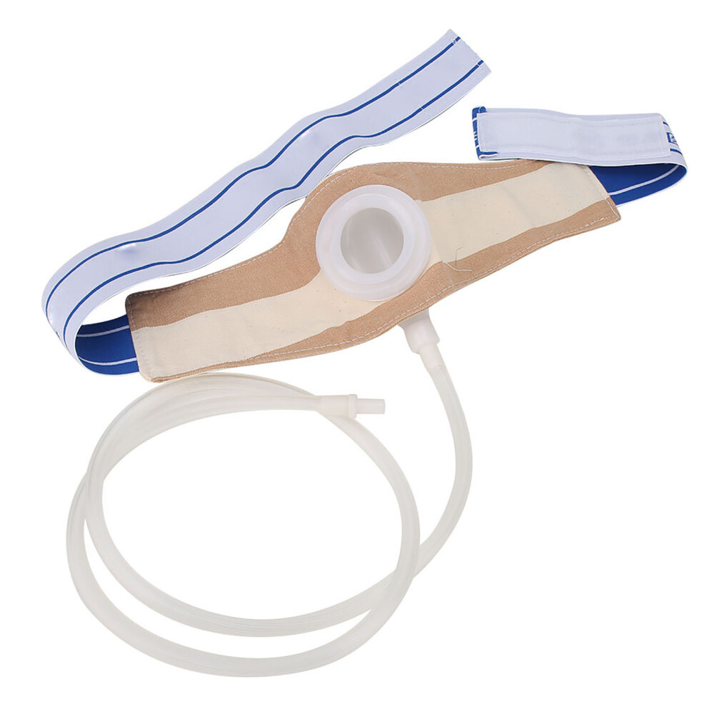 Silicone Waist Urine Drainage Bag Portable Catheter Fixation Urine Collection Bag Funnel