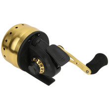 Outdoor Bow Fishing Spincast Reel Inside Lines Closed Fish Hunting Shooting Accessorygolden