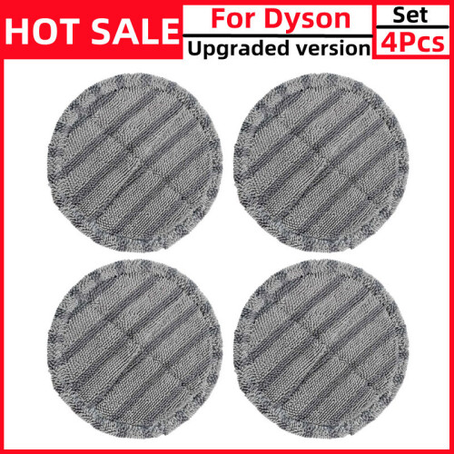 (4pcs)Fit For Dyson V6 V7 V8 V10 V11 Handheld Vacuum Cleaner 4Pcs Mopping Head Brush Mopping Rag Microfiber