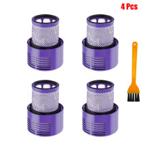 (4 Pcs)Fit For Dyson V10 SV12 Cyclone Animal Absolute Total Clean Vacuum Cleaner Accessories Washable