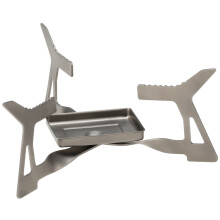 (Titanium) Lixada Titanium Alcohol Kooktoestel Draagbare Opvouwbare Camping Kooktoestel Compacte Gestolde