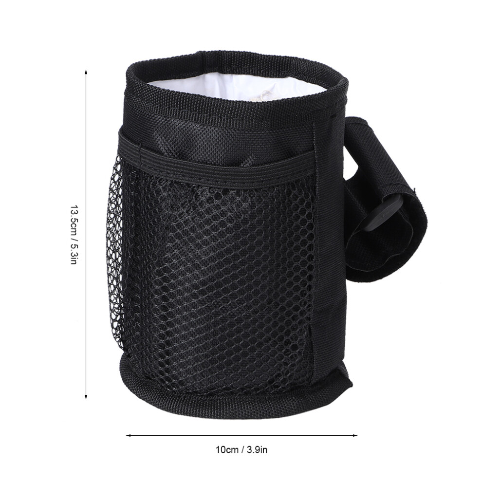 Waterproof Baby Stroller Bottle Cup Holder Drink Pocket Bag for Pushchair Pram Wheelchairs Accessories