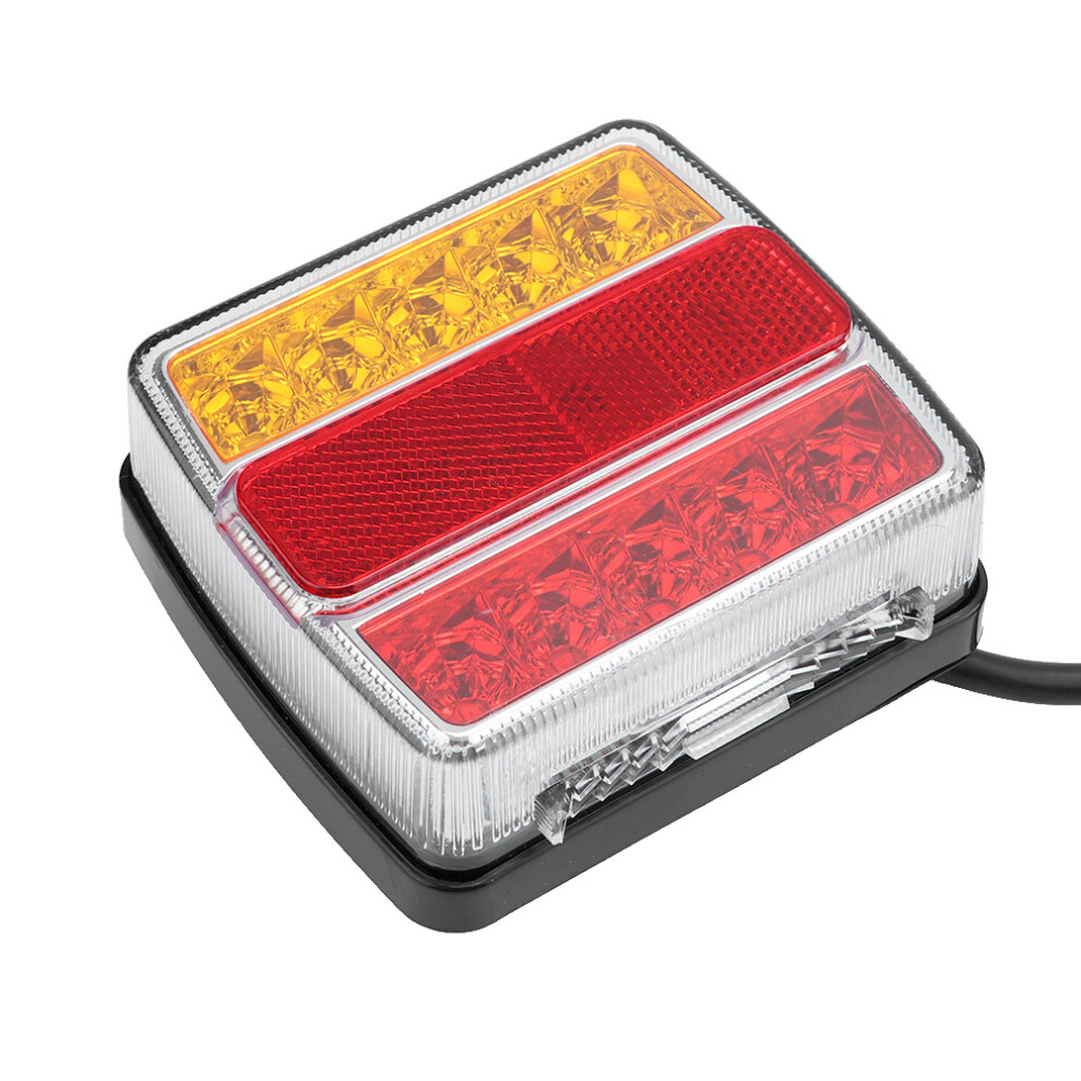 LED Taillight Rear Lamp Red Yellow Turn Signal Light Safety Warning for Trailer Truck-image-OPC-PHWCT6N-NEW