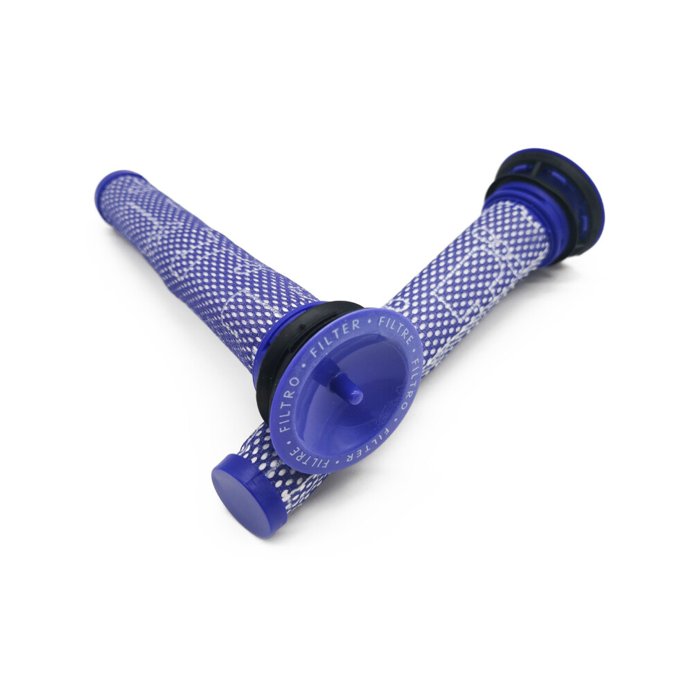 (2 Pezzi) Kit Pre-Filtro + Post-Filtro Adatto Per Aspirapolvere Dyson V7 V8 Pre-Filtro E Post-Filtro