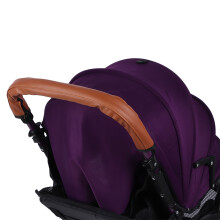 Washable Removable Soft Baby Stroller Armrest Grip Handle Cover Stroller AccessoriesBrown