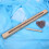 Rechteckiger Holz-Webrahmen mit Armstricknadel, 35x2,7x3,2 cm 7