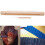 Rechteckiger Holz-Webrahmen mit Armstricknadel, 35x2,7x3,2 cm 8