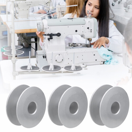 100Pcs Bobbin High Quality Aluminium Oxide Sewing Embroidery Machine Accessories 2