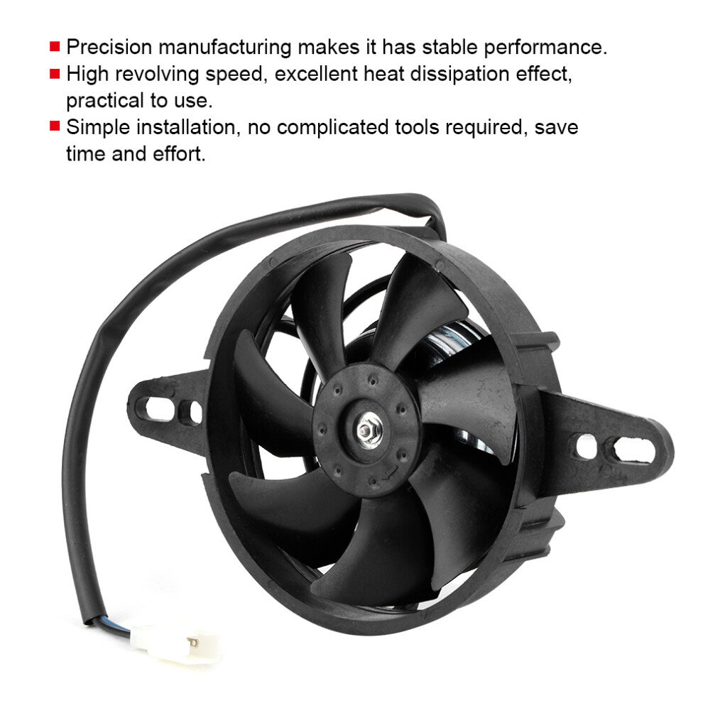 Oil Cooler Electric Radiator Cooling Fan For Atv Quad Motorcycle 150Cc 200Cc 250Cc 7661323928810
